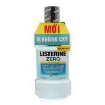 Nước súc miệng Listerine Zero không cay 750ml