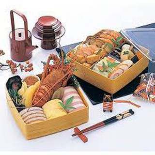Hàng nhật - hộp đựng cơm bento đựng cơm 2 tầng phần 4 ngăn nhật bản