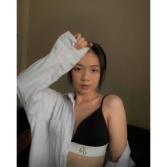 Combo set đồ lót monogram + quần biker short | BigBuy360 - bigbuy360.vn