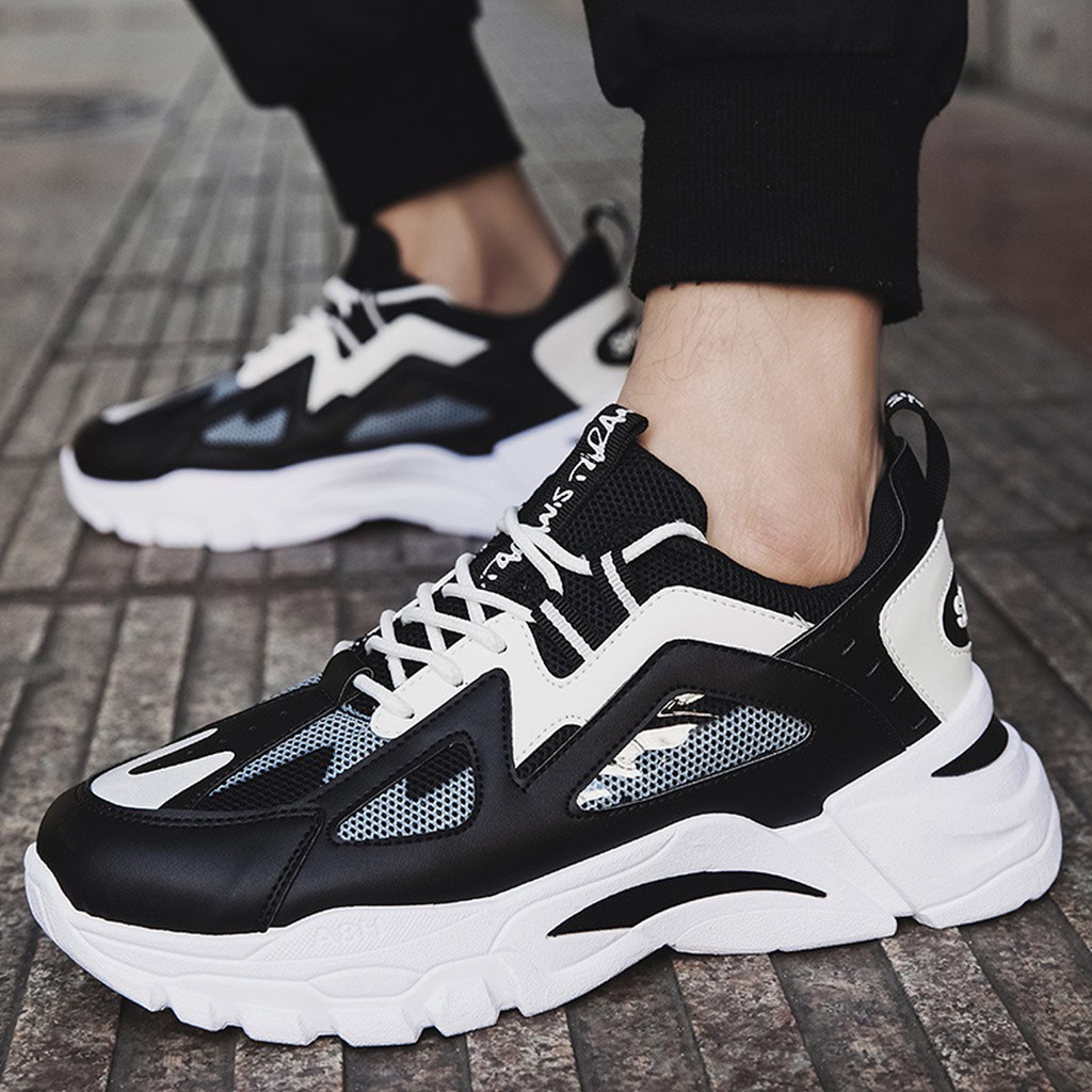 Giày thể thao nam (SE02) thời trang ulzzang, giày sneaker nam đế cao phong cách cá tính