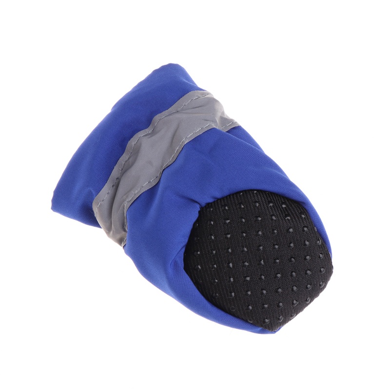 Lucky Set 2 Đôi Giày Bốt Chống Nước Không Trơn Có Dây Rút Điều Chỉnh Được Cho Thú Cưng