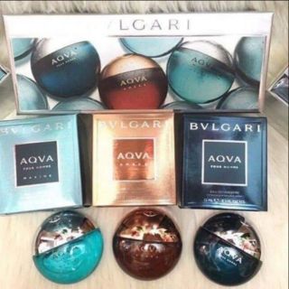 Bộ nước hoa Bvlgari aqva 3 chai x 15ml