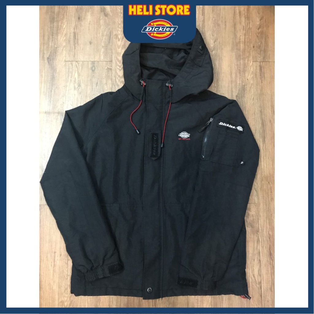 Áo khoác dù Dickies secondhand chính hãng