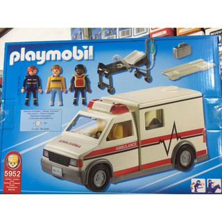 [MUA NGAY] Đồ Chơi Lắp Ráp Mô Hình Xe Cấp Cứu Cao Cấp PLAYMOBIL 2