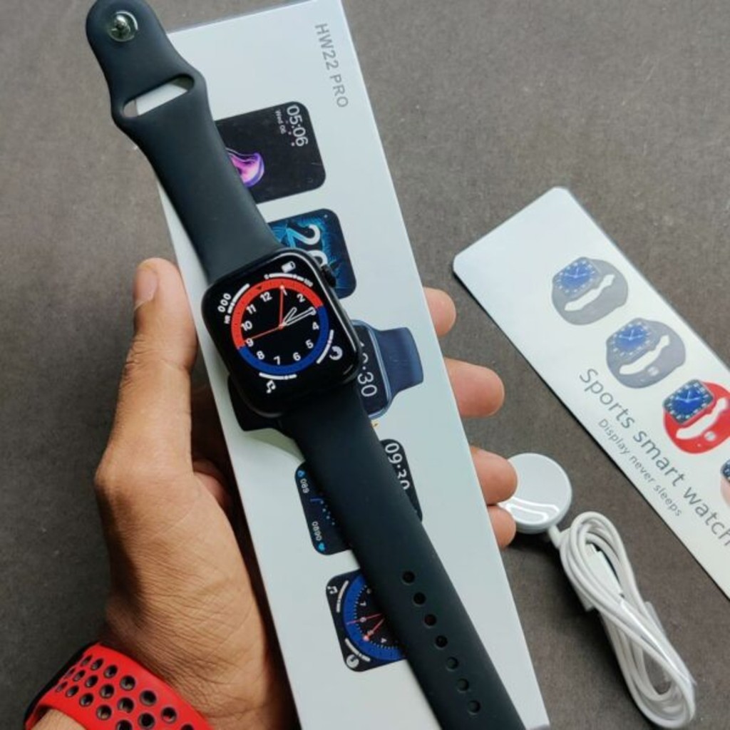 Đồng Hồ Thông Minh HW22 Pro Smart Watch Premium Series 6 44mm Nghe Gọi, Đổi Hình Nền, Đo Nhịp Tim, Chống Nước