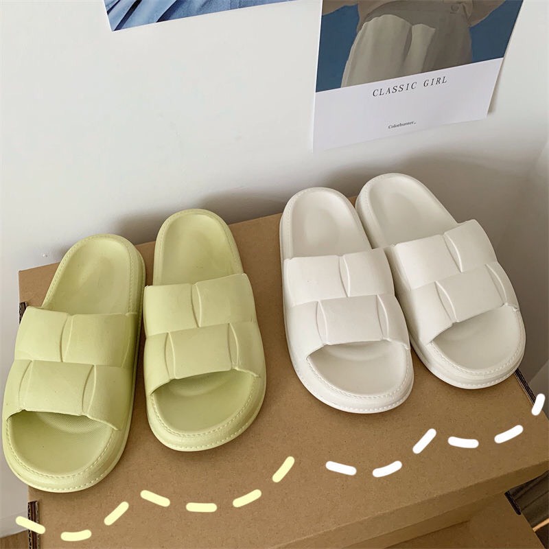 JY300-A0 Dép bánh mì đúc liền 5 màu sắc kiểu mới