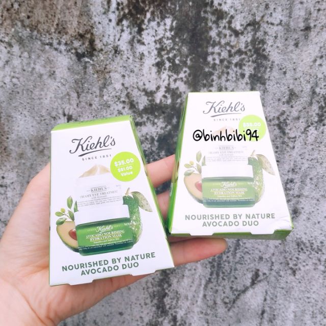 Kem dưỡng mắt Kiehl’s Creamy Eye Treatment with Avocado