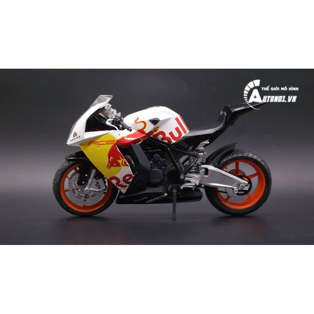 MÔ HÌNH XE KTM RC8 ĐỘ REDBULL - ĐỘ MÂM AUTONO1 D167