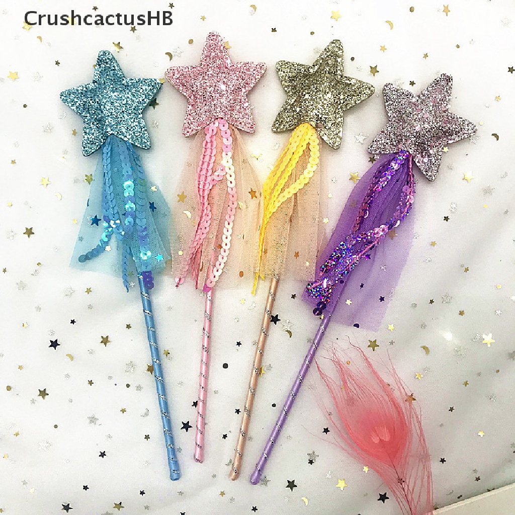 [CrushcactusHB] Bán Chạy Năm Cây Đũa Thần Ngôi Sao Năm Cánh Dễ Thương Làm Quà Tặng Sinh Nhật Cho Bé