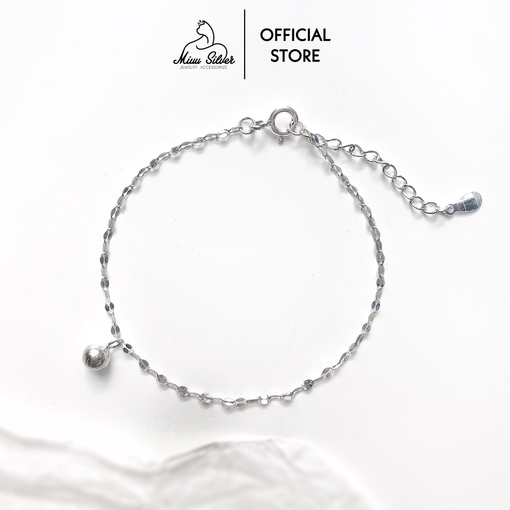 Lắc tay nữ bạc 925 Miuu Silver, vòng tay Twinkle Miris