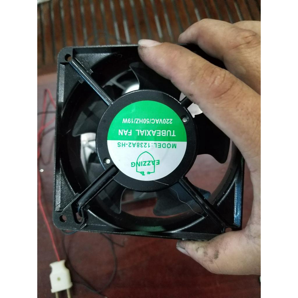 Quạt hút thổi - Fan 12cm 220v khung bằng kim loại, quay mạnh