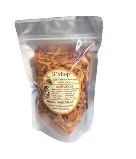 Khô gà 1kg siêu sạch, siêu ngon tặng hạt hướng dương