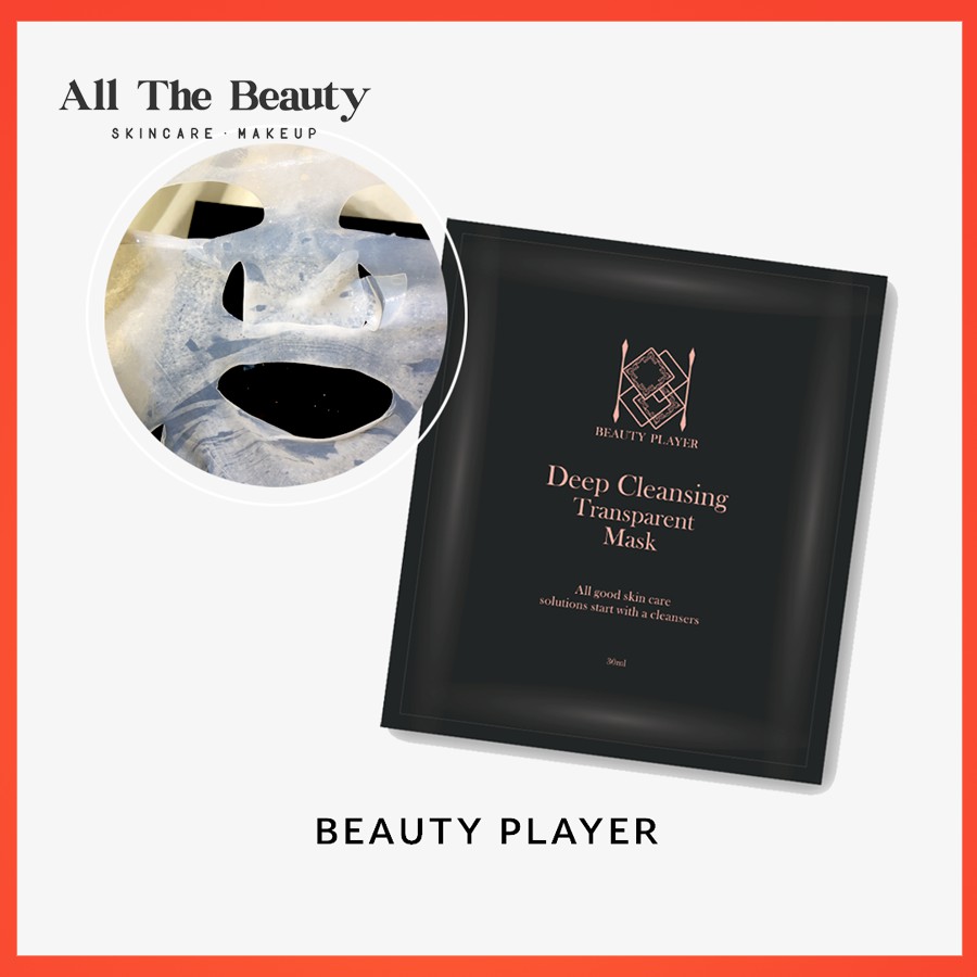 [HOT] Mặt nạ làm sạch sâu Beauty Player (Đen)