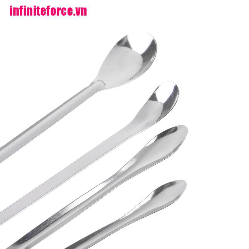 [Hàng mới về] Muỗng xúc sử dụng trong phòng thí nghiệm bằng thép không gỉ an toàn