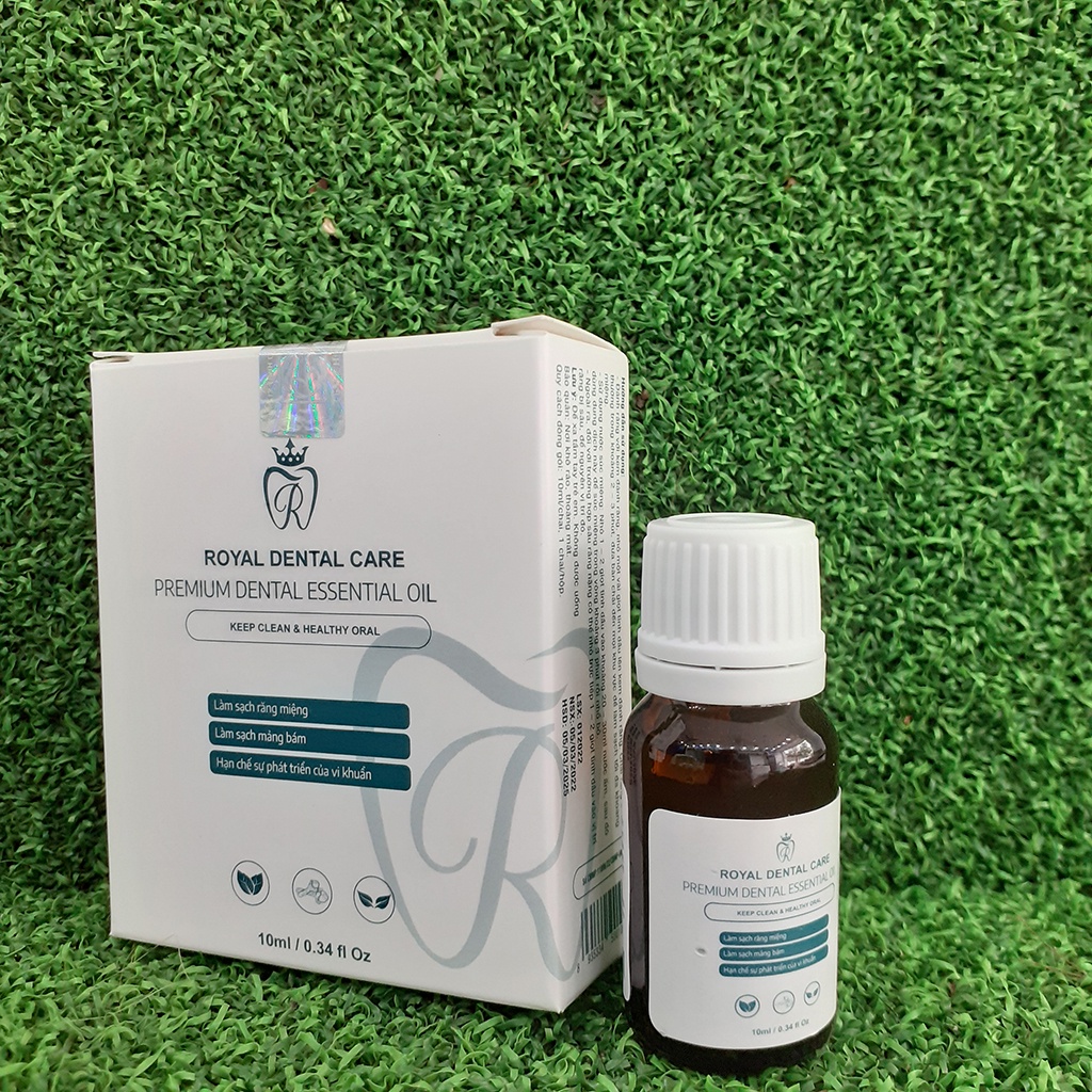 Tinh Dầu Răng Miệng Cao Cấp Royal Dental Care Hỗ Trợ Giảm Hôi Miệng Sâu Răng Chảy Máu Chân Răng Đau Răng Viêm Lợi 10ml