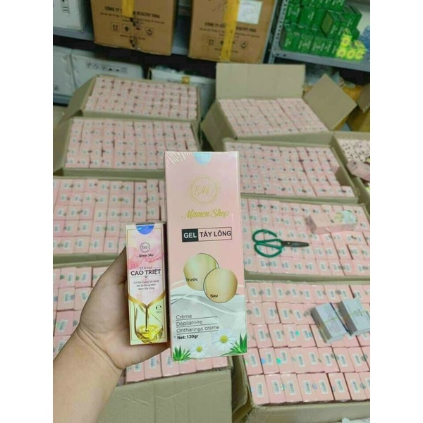 [Giá sỉ] Gel tẩy lông Mamen shop - sạch lông sau 5p- dưỡng da, mờ thâm- không đau rát