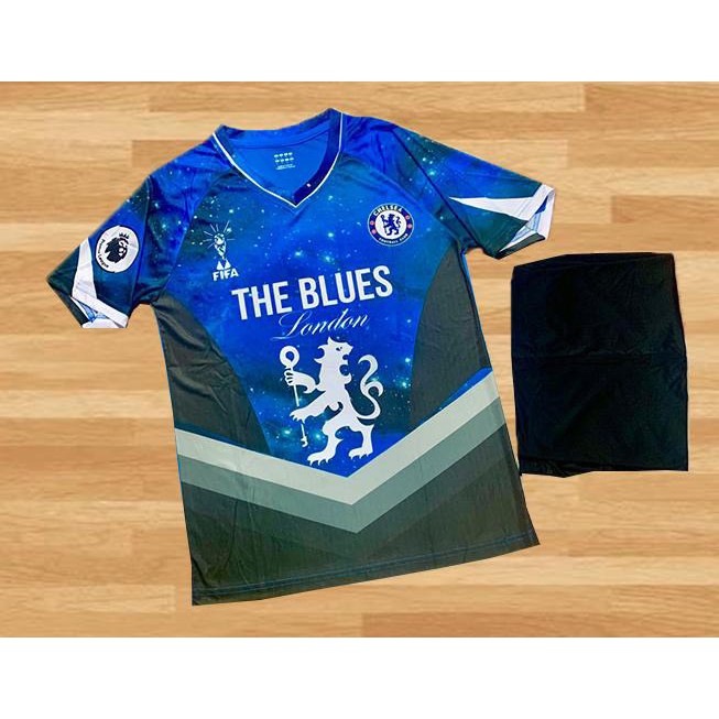 ⭐ 10.10 SALE HOT | Xả Kho | ÁO BÓNG ĐÁ THUN CAO CẤP CLB CHELSEA MÀU XANH THIÊN HÀ 💝 .. Nhất . 🔥 . .