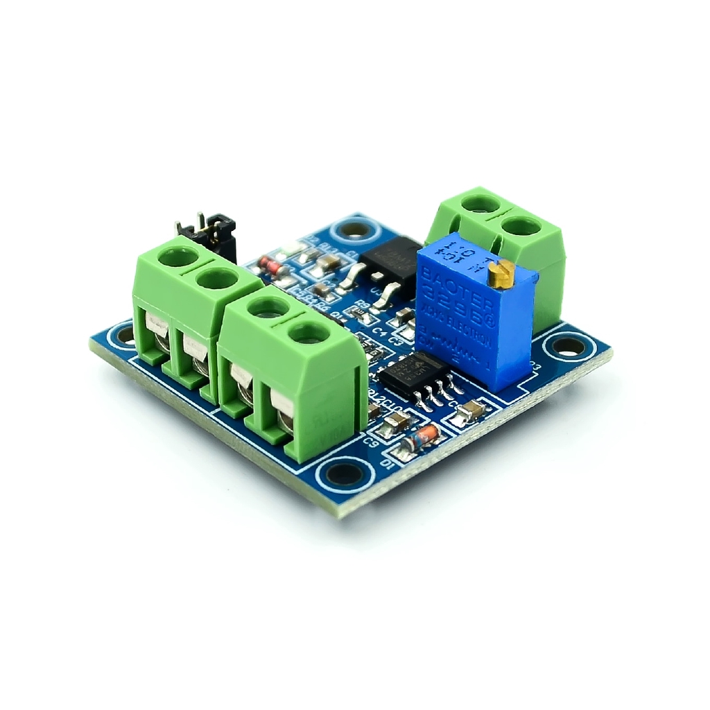 Mô-đun nguồn chuyển đổi điện áp kỹ thuật số sang PWM 0% -100% sang tín hiệu tương tự 0-10V cho PLC MCU