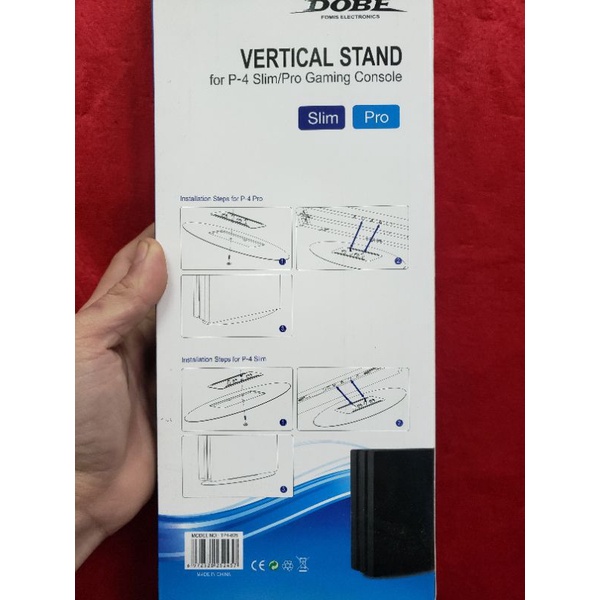 Đế dựng ps4 slim Ps4 Pro loại trơn hãng Dobe chân đế ps4
