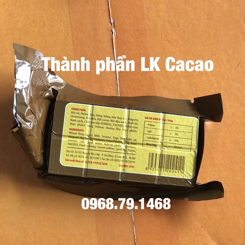 Bộ 3 Vị 3 Gói Lương Khô QuânĐội