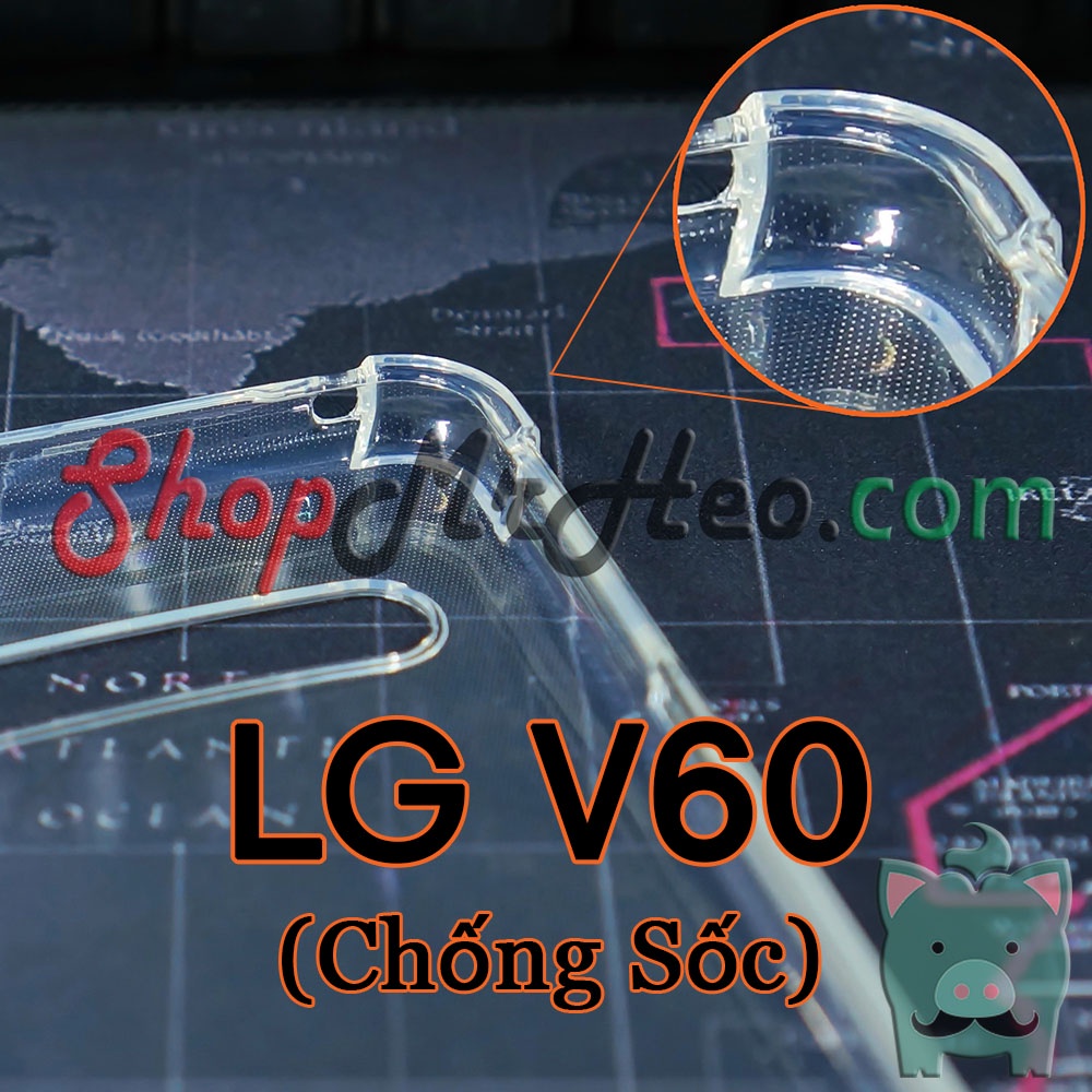 Ốp Lưng Dẻo Chống Sốc Trong Suốt LG V60 5G