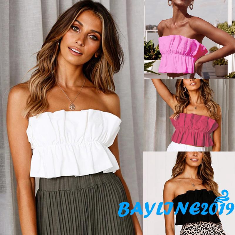 Áo Ngực Ống Không Dây Tập Yoga Cho Nữ