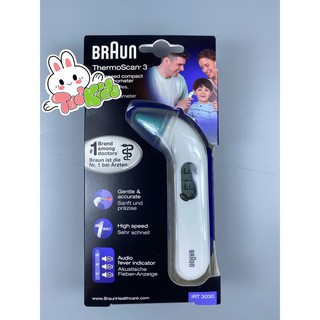 Nhiệt kế đo tai braun thermoscan 3 - hàng nội địa đức