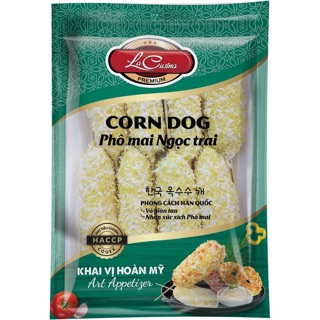Corn Dog Phô mai ngọc trai gói 500g/LCFOODS