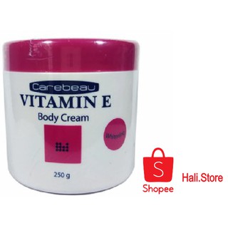 Kem dưỡng Vitamin E CAREBEAU Thái Lan 250g (Nắp hồng-Vitamin E Body Cream)