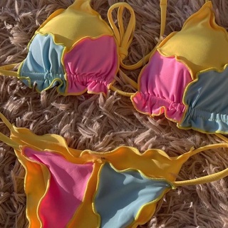 [BABY MONSTER - HÌNH THẬT] Bikini “CANDY” mảnh cột dây gợi cảm