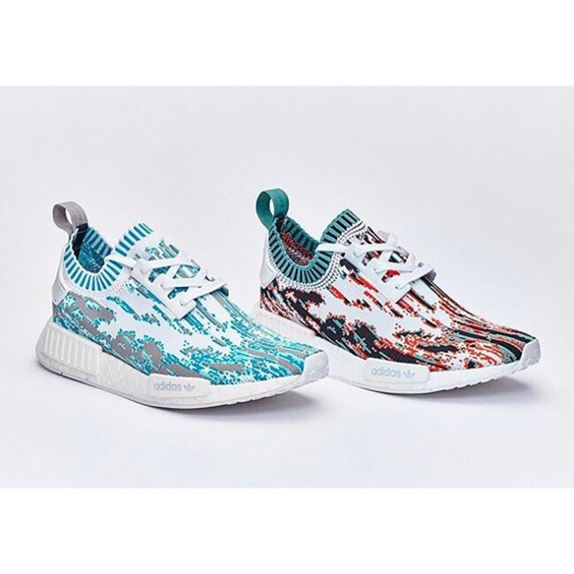 Giày Adidas NMD R1 Datamosh Pac