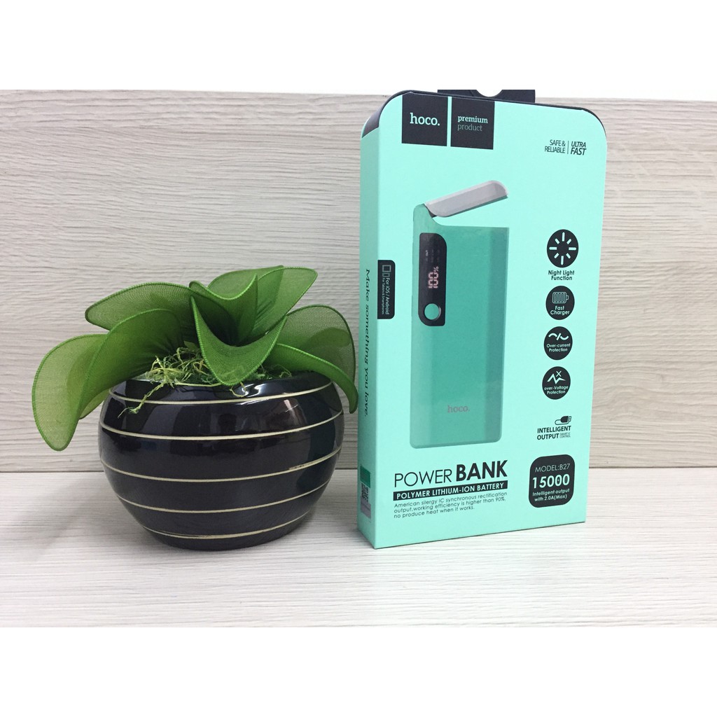 Sạc Dự Phòng Hoco B27-15000 MAh