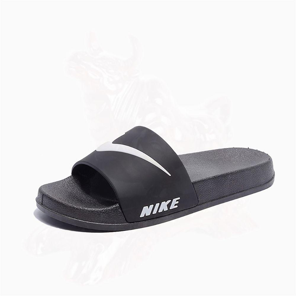 Dép Đi Trong Nhà Tắm Đế Bằng Hở Ngón Chống Trượt In Chữ Dễ Thương Cho Nam Và Nữ