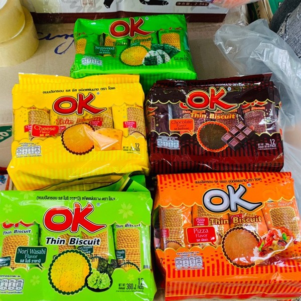 Bánh quy OK Thái Lan 49k/ gói
