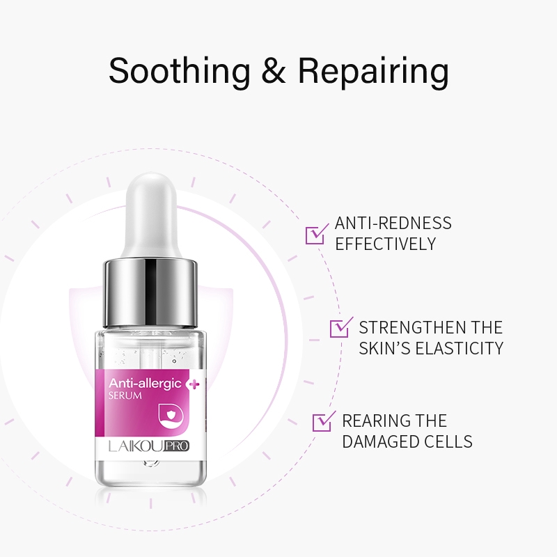 Serum Laikou Dưỡng Ẩm Chống Dị Ứng Phục Hồi Da Nhạy Cảm 12ml