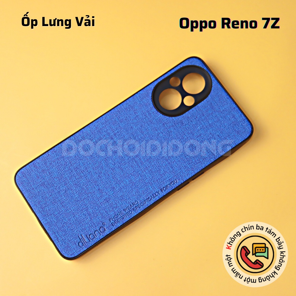 Ốp Lưng Vân Vải Oppo Reno 7z