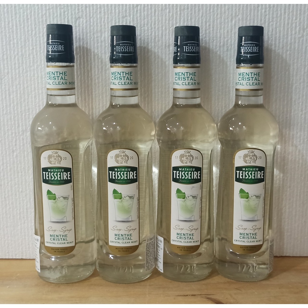 Siro Bạc Hà Trắng Teisseire Crystal Clear Mint 700ml