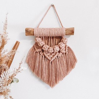Rèm macrame dream catcher mini trang trí phòng