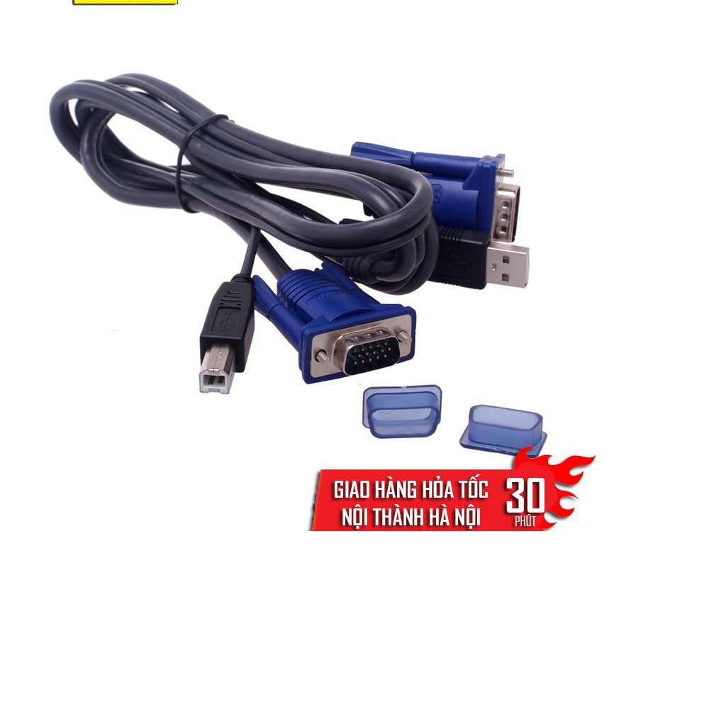 Cáp KVM USB 1.5m - Cáp nối bộ KVM