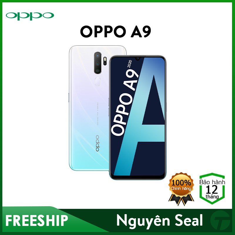 [HOT] Điện thoại OPPO A9 8GB/128GB - Bộ 4 Camera sau, PIN lớn 5000mAh, Loa kép âm thanh sống động - 