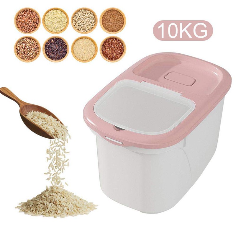 Hộp Nhựa Đựng Gạo 10kg / 22lbs