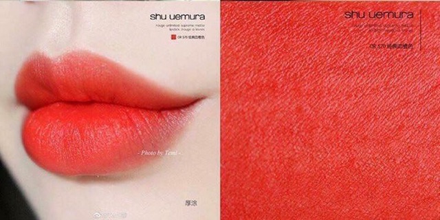 SON LÌ SHU UEMURA LIPSTICK