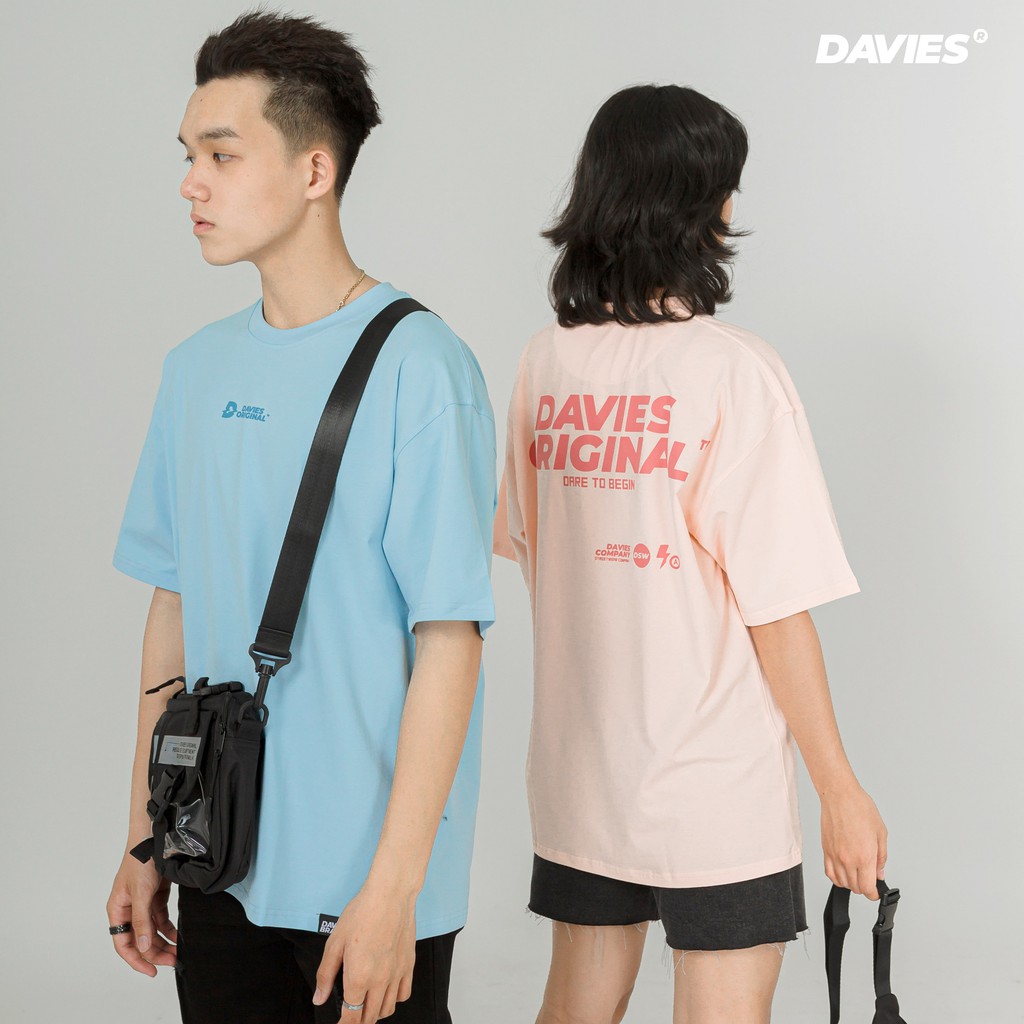 Áo thun nam nữ form rộng tay lỡ nhiều màu basic tee local brand Original M3.0 DAVIES |D26-T11