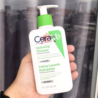 SỮA RỬA MẶT CHO DA KHÔ CERAVE HYDRATING FACIAL CLEANSER 236ML – BẢN PHÁP
