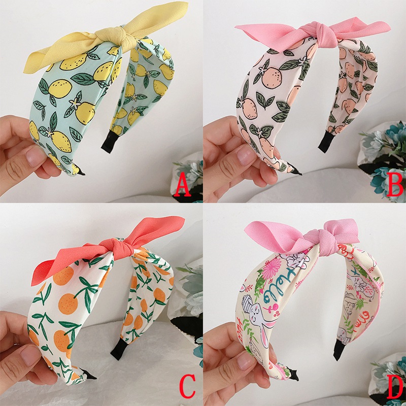 Cài Tóc In Hoạ Tiết Trái Cây Xinh Xắn Dành Cho Bé Gái