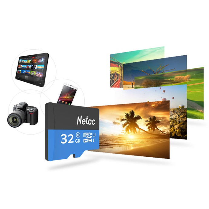 Thẻ nhớ Netac 32Gb Micro SD Class10 80Mb/s - Chính hãng bảo hành 5 năm | BigBuy360 - bigbuy360.vn
