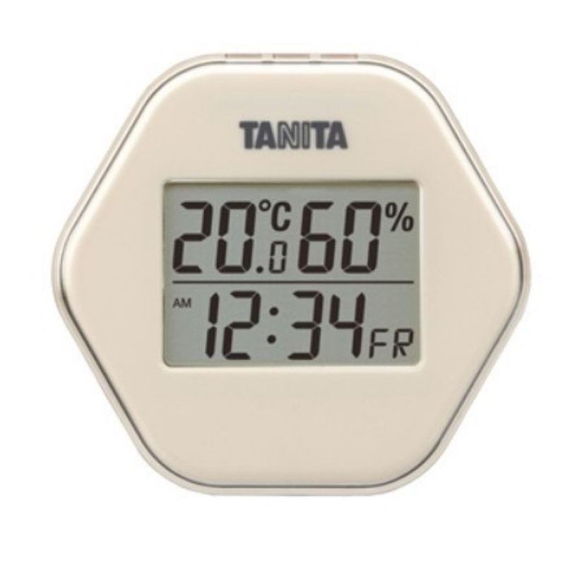 Nhiệt ẩm kế Nhật Bản, điện tử chính xác, TANITA TT - 573, đo nhiệt độ và độ ẩm phòng ngủ