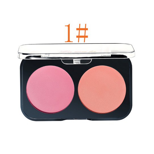 🌈🍓🐝 Hộp Phấn Má Hồng 2 Ô Lameila 5006 Kèm Cọ Tiện Lợi -W186-D7T1 | BigBuy360 - bigbuy360.vn