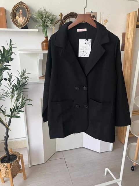 [Ảnh thật/Video]Áo Blazer 4 cúc loại 1 lớp/Áo vest nắp túi 1 lớp | BigBuy360 - bigbuy360.vn
