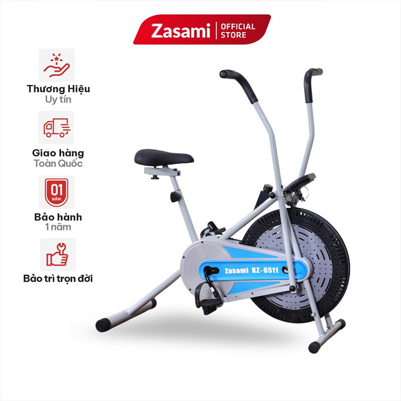 Xe Đạp Thể Thao Cao Cấp ZASAMI KZ-6511 Cảm biến nhịp tim bảo hành chính hãng 1 đổi 1 trong vòng 7 ngày